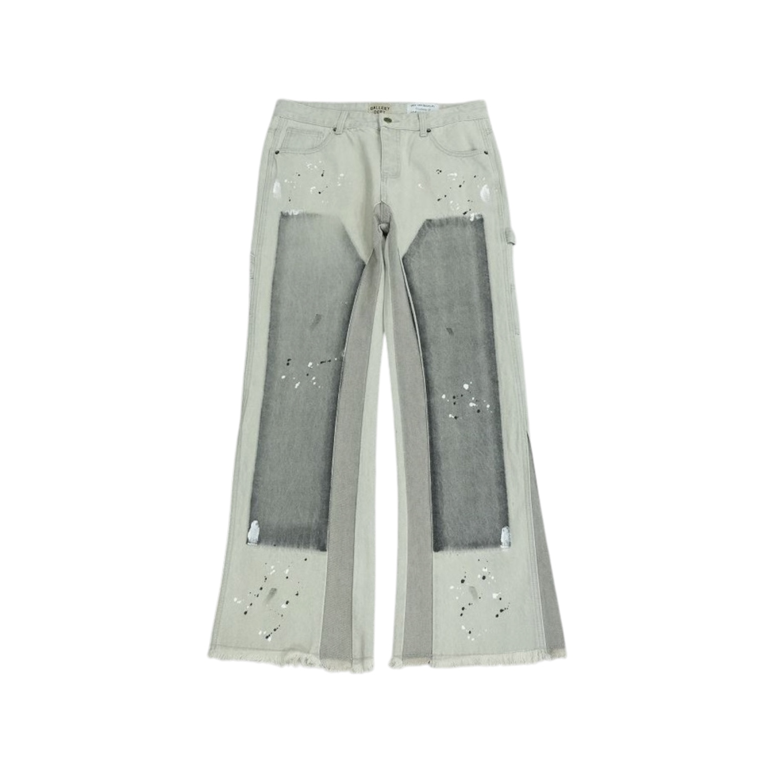 “G-Patch” Jeans (White) — GALLERY DEPT
