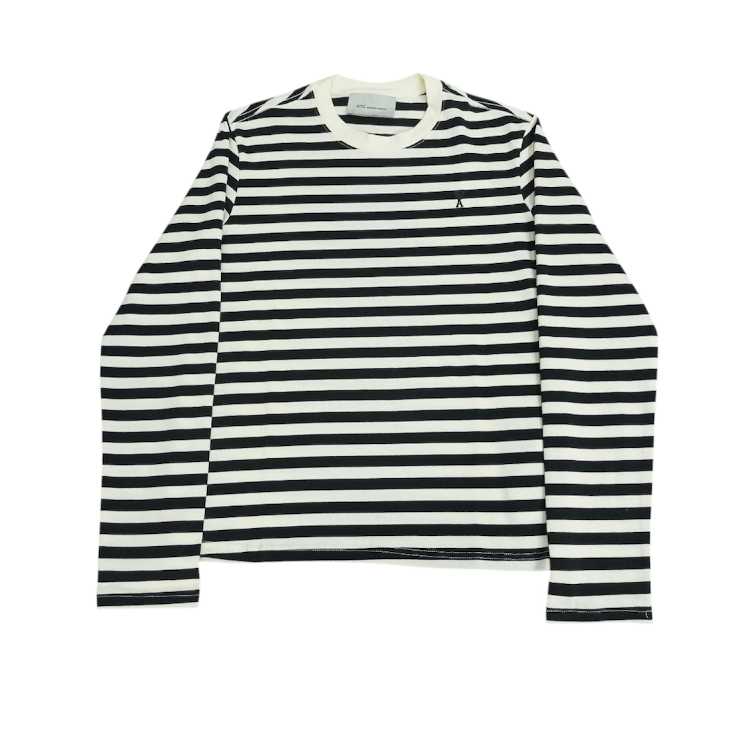 “Marinière” Longsleeve (Black/White) — Ami Paris