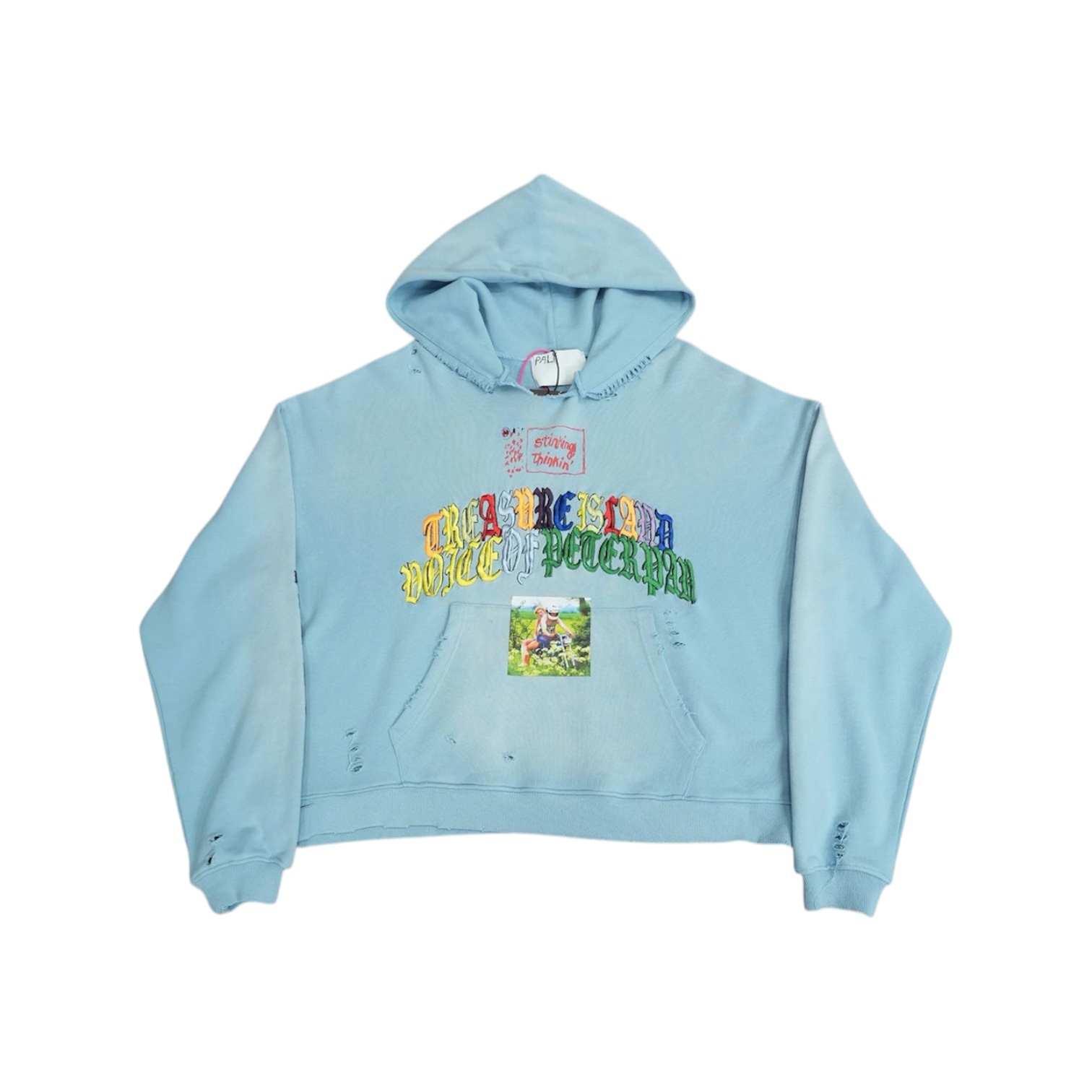 “Bobby Driscoll” Hoodie (Blue) — Paly Hollywood