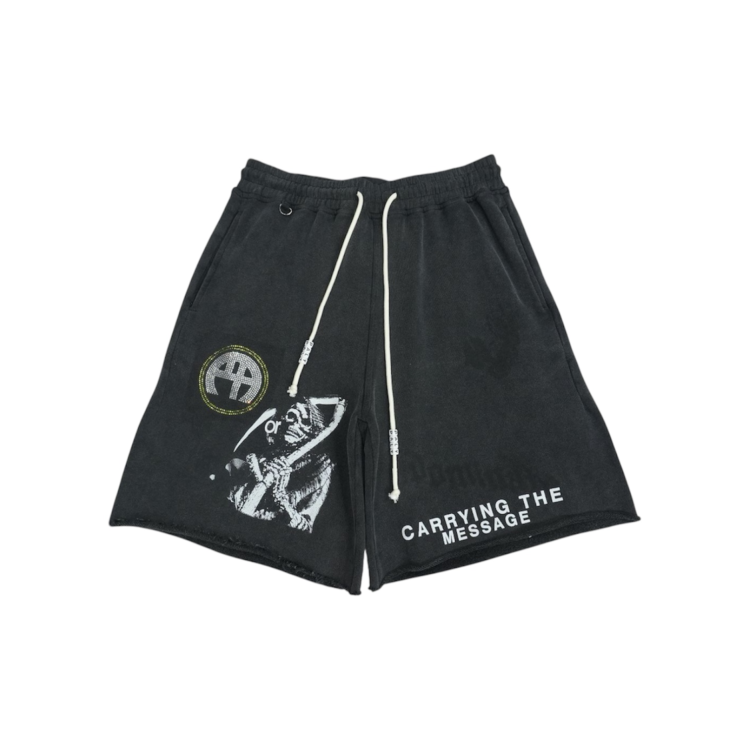 “Carry the Message” Shorts (Black) — Paly Hollywood