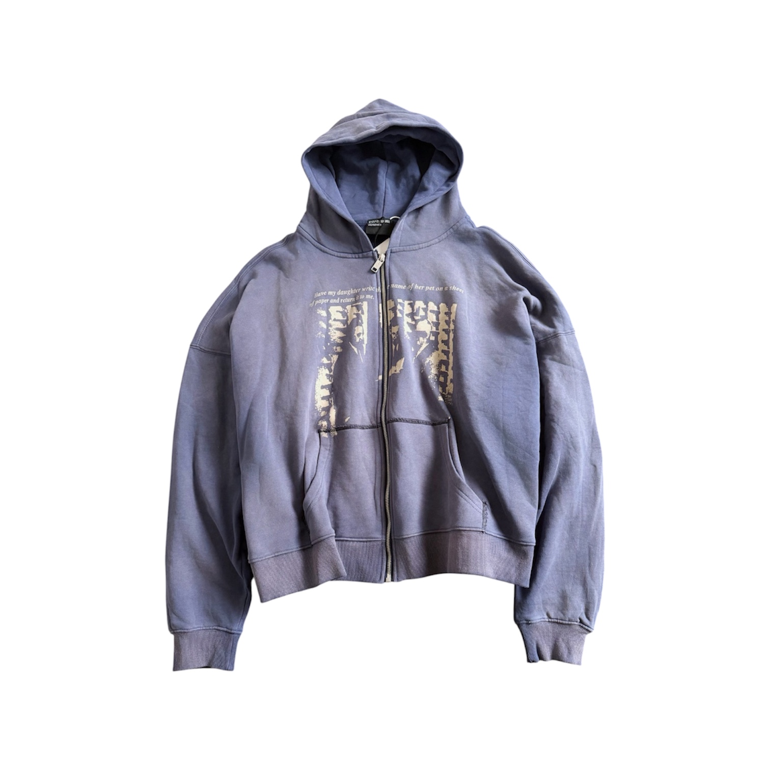 “Daughter's Pet” Zip Hoodie — Enfants Riches Déprimés
