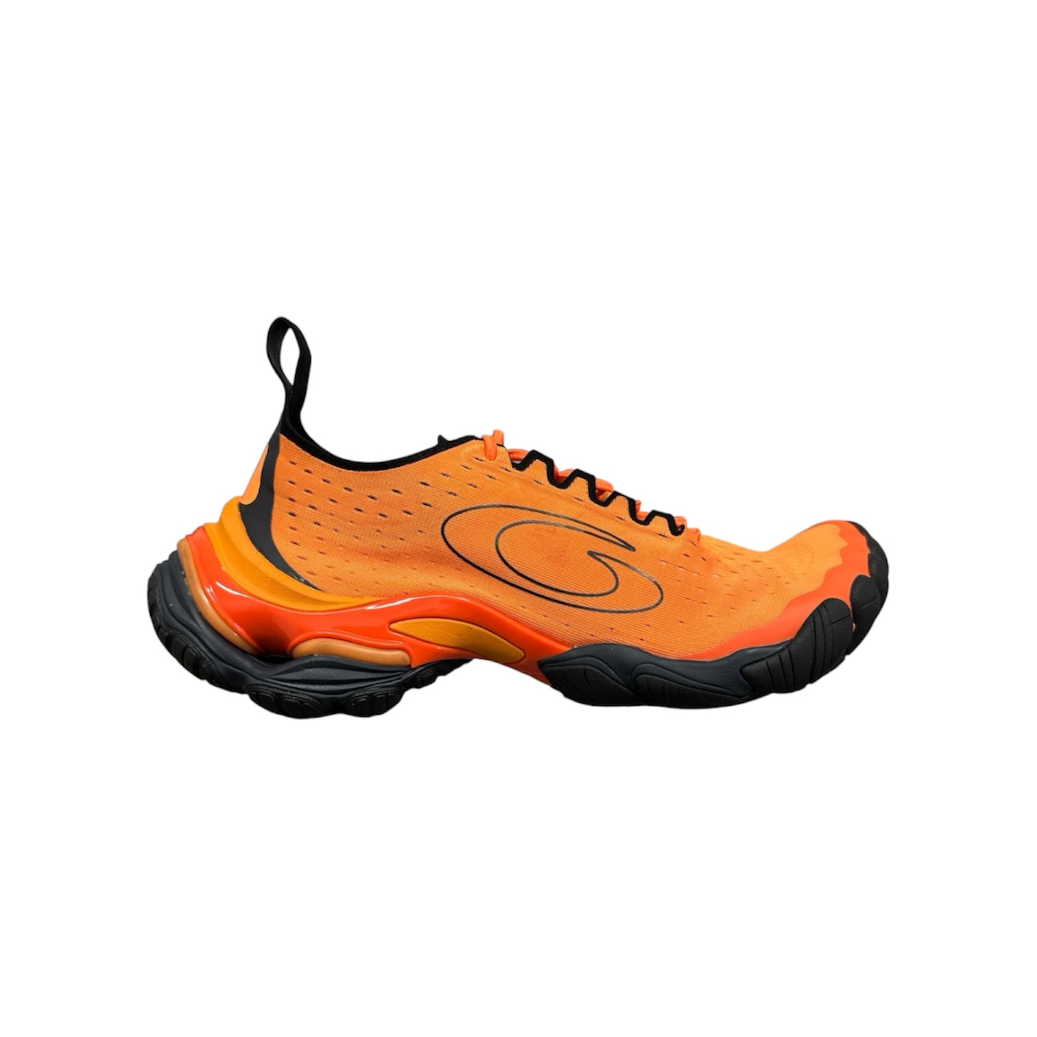 “Anatomic Runner” Sneakers (Orange/Black) — Balenciaga