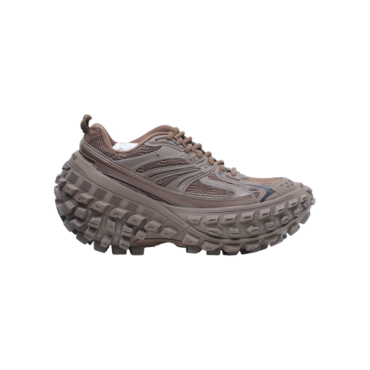 “Defender” Sneakers (Brown) — Balenciaga