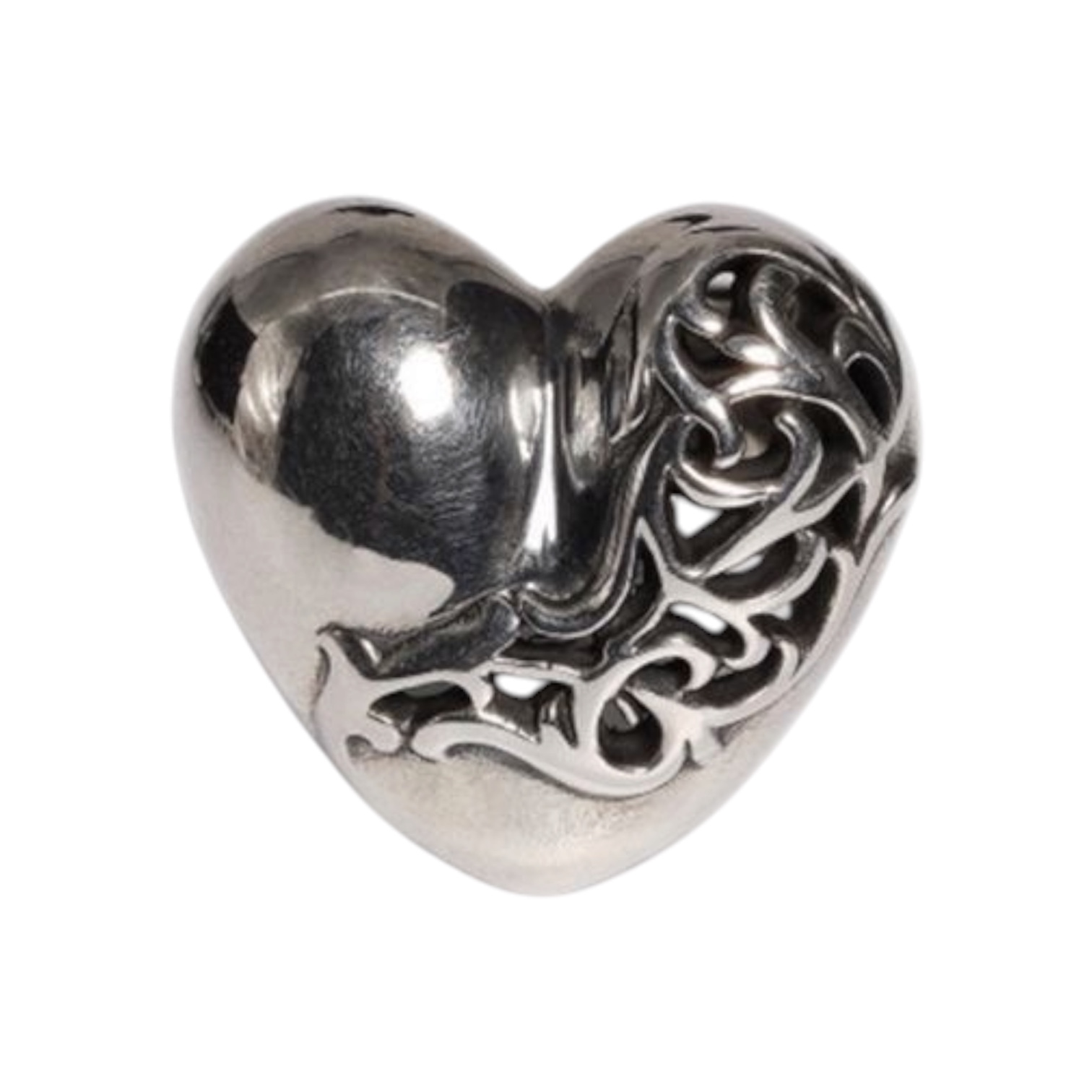 “Heart In Band” Ring — Chrome Hearts