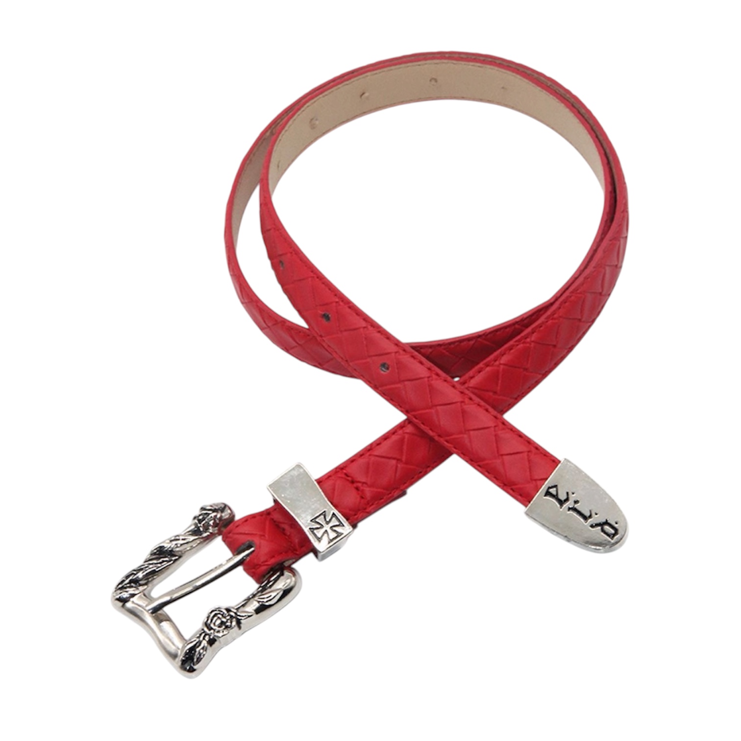 “Plain Western” Belt (Red) — Enfants Riches Déprimés