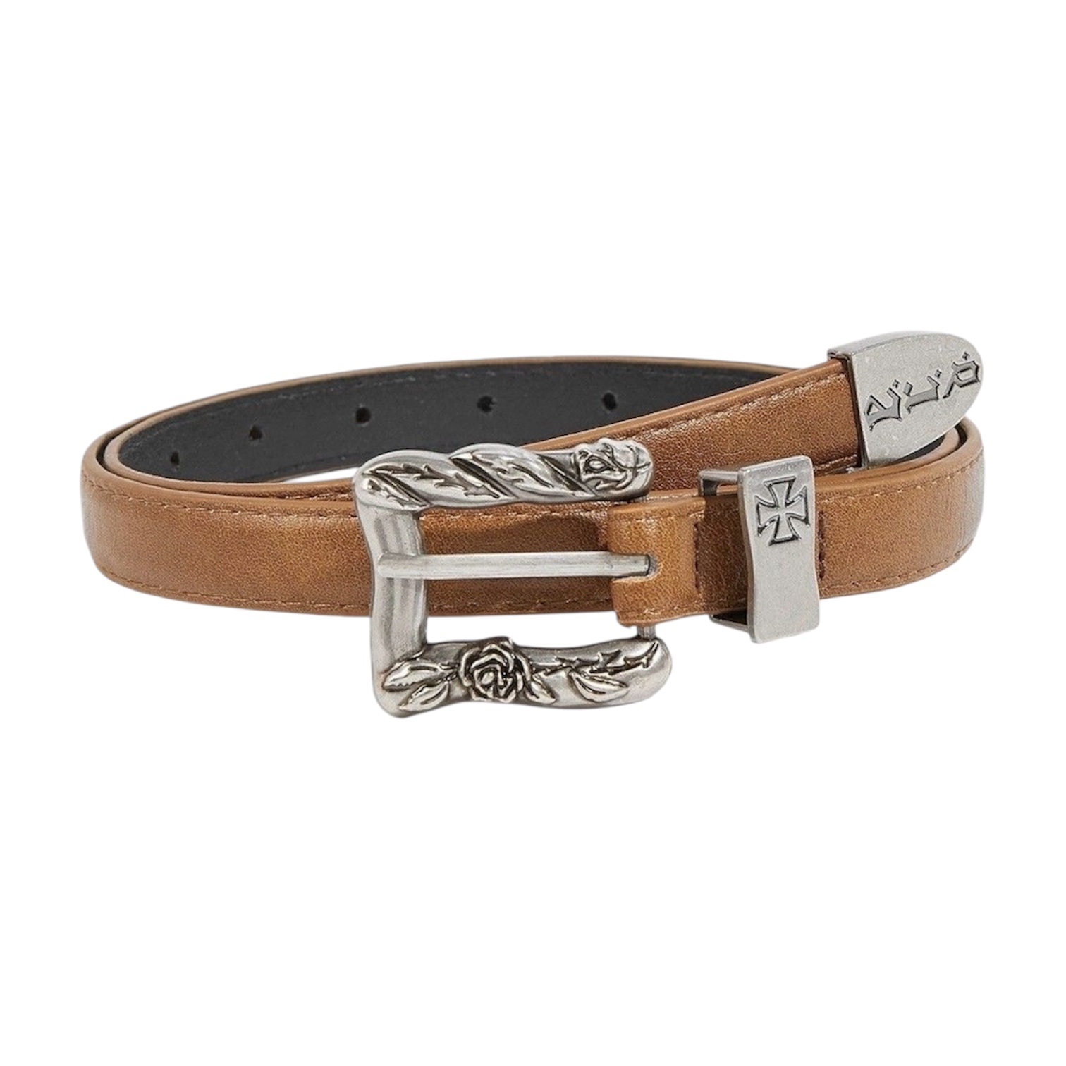 “Plain Western” Belt (Brown) — Enfants Riches Déprimés