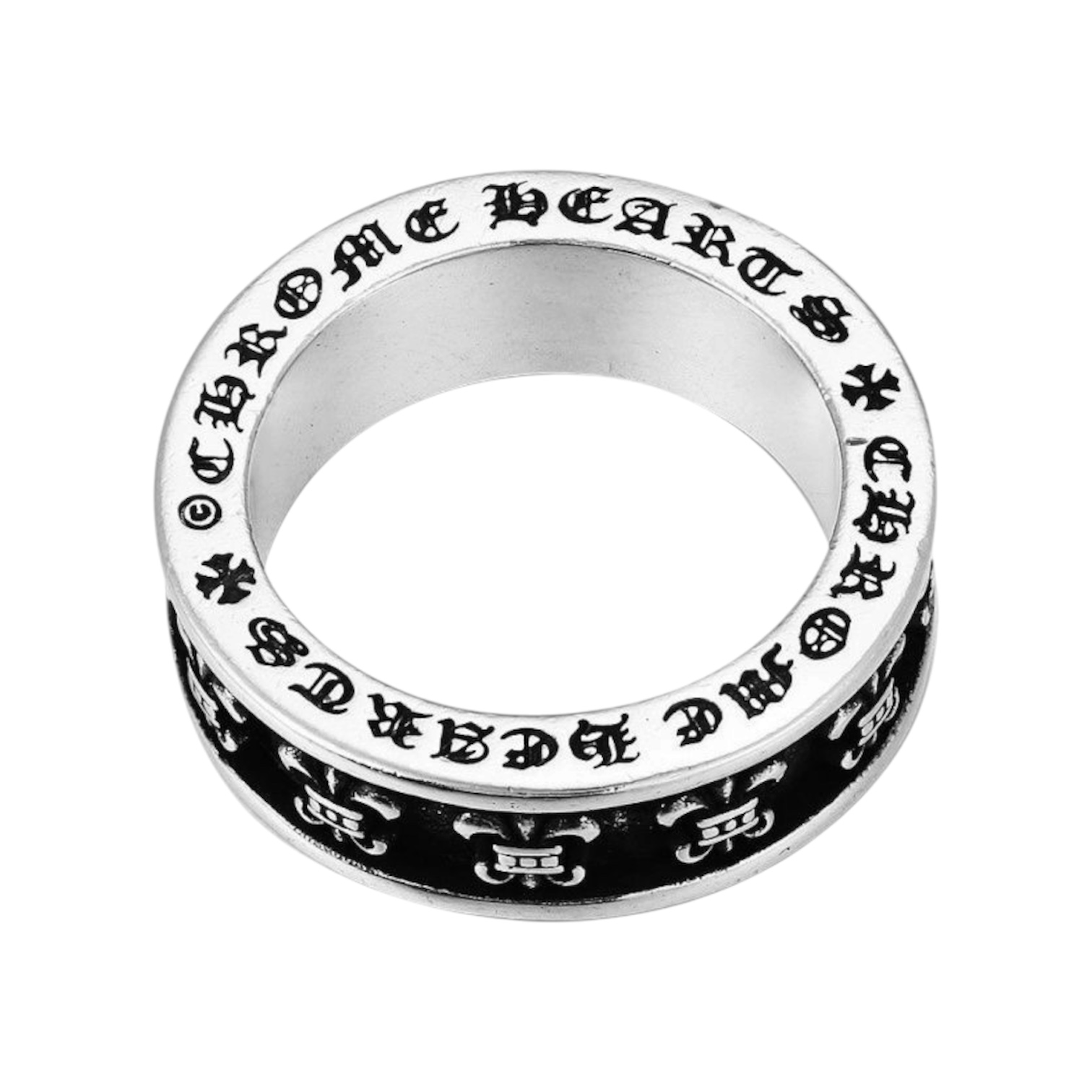 “Spacer BS Fleur 6mm” Ring — Chrome Hearts