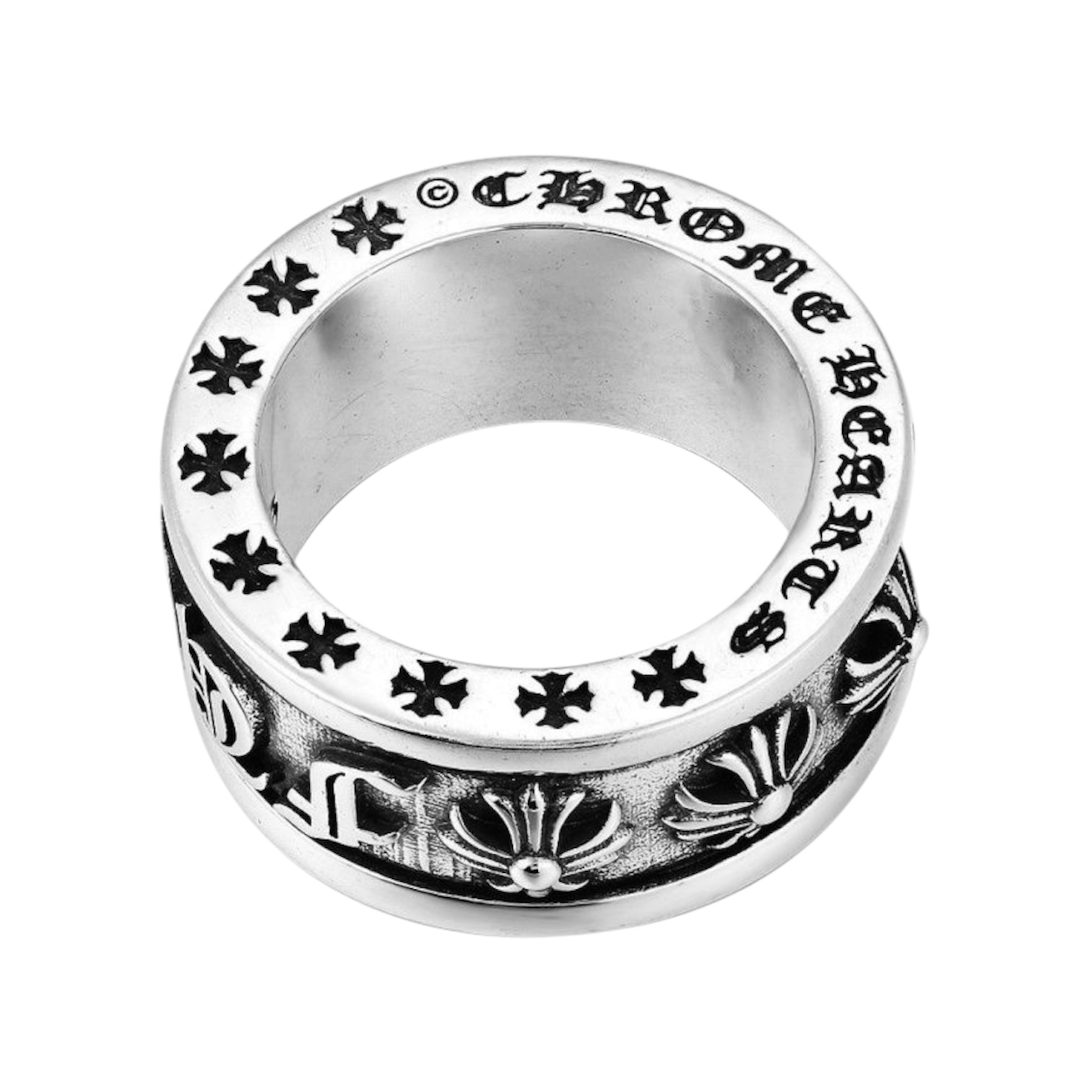 “Spacer BS Fleur” Ring — Chrome Hearts