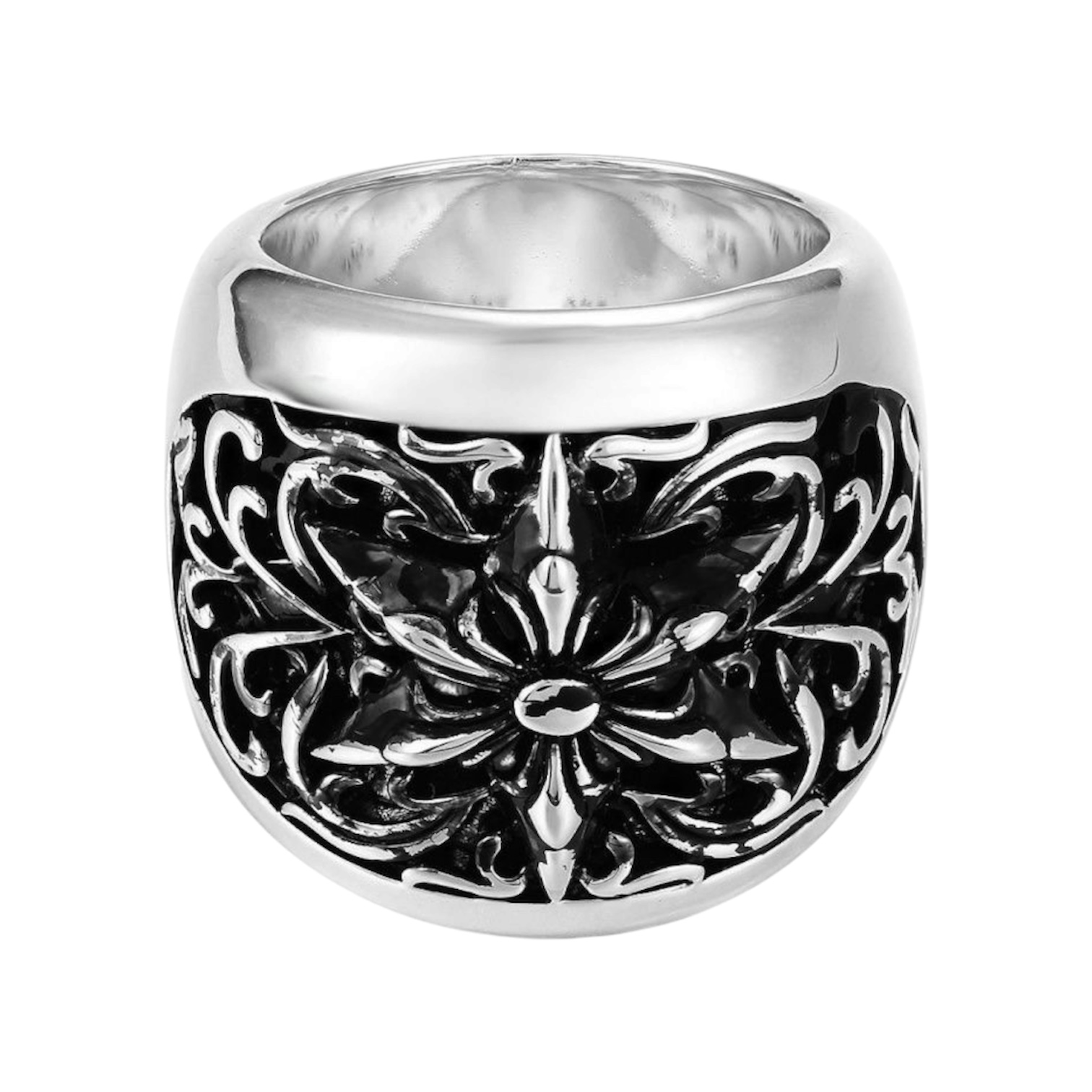 “Classic Oval Star” Ring — Chrome Hearts