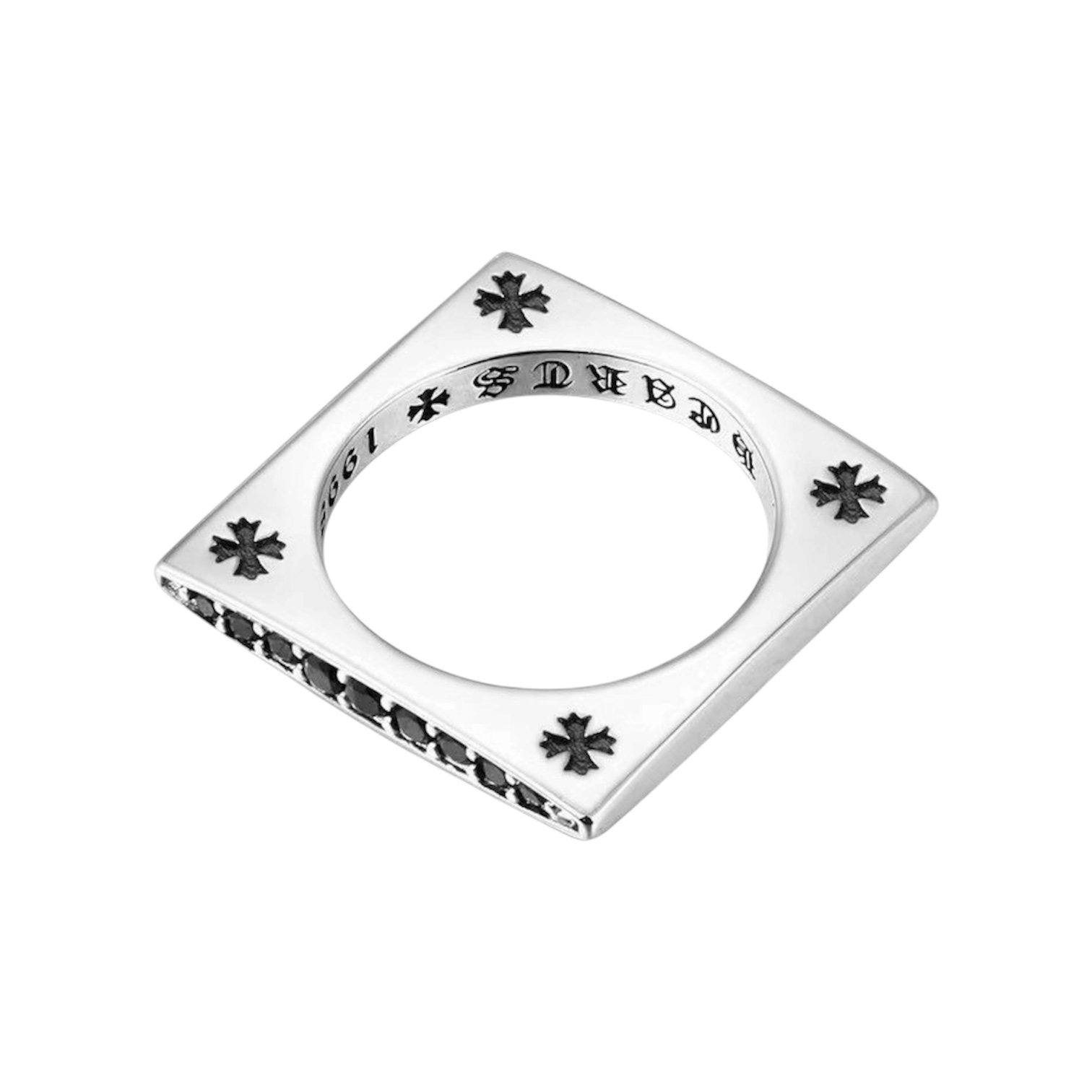 “Square Spacer” Ring — Chrome Hearts