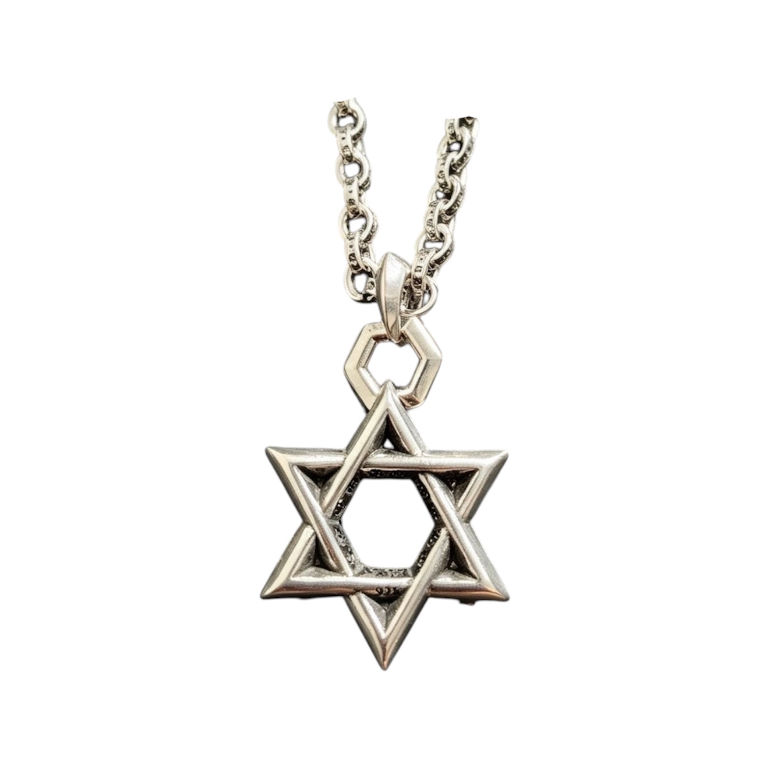 “Star of David” Necklace — Chrome Hearts