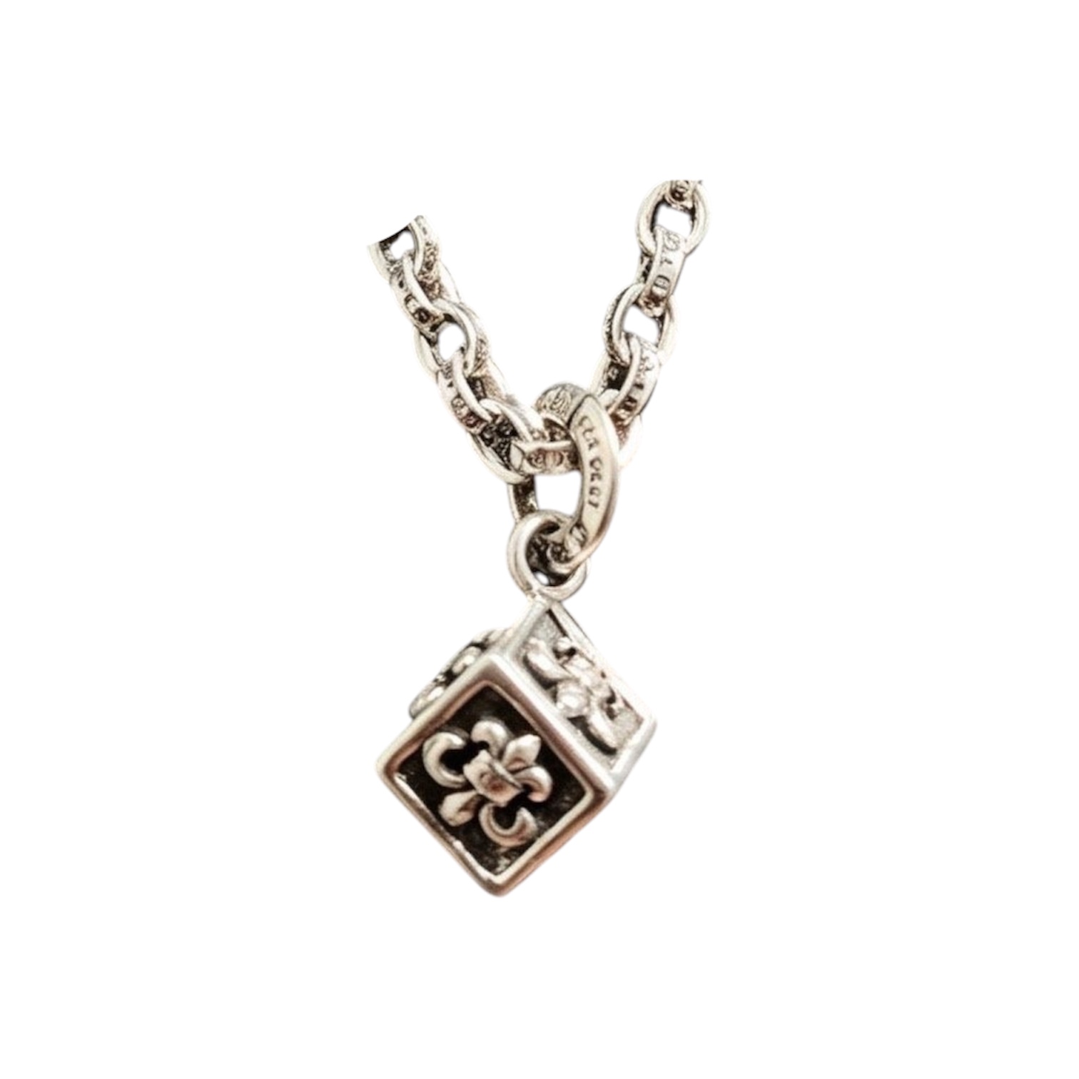“Dice Charm” Necklace — Chrome Hearts