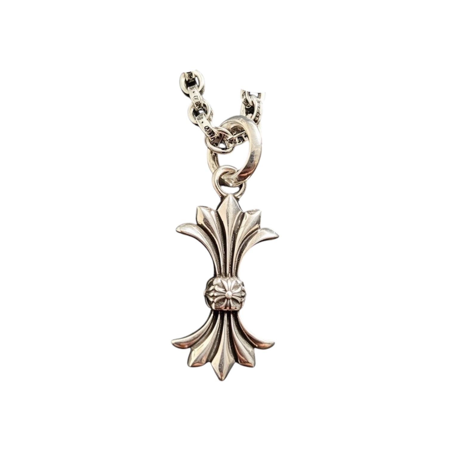 “Double Cross” Necklace — Chrome Hearts