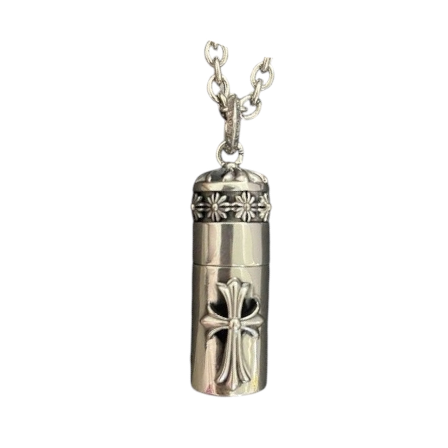 “Lighter Cylinder” Necklace — Chrome Hearts
