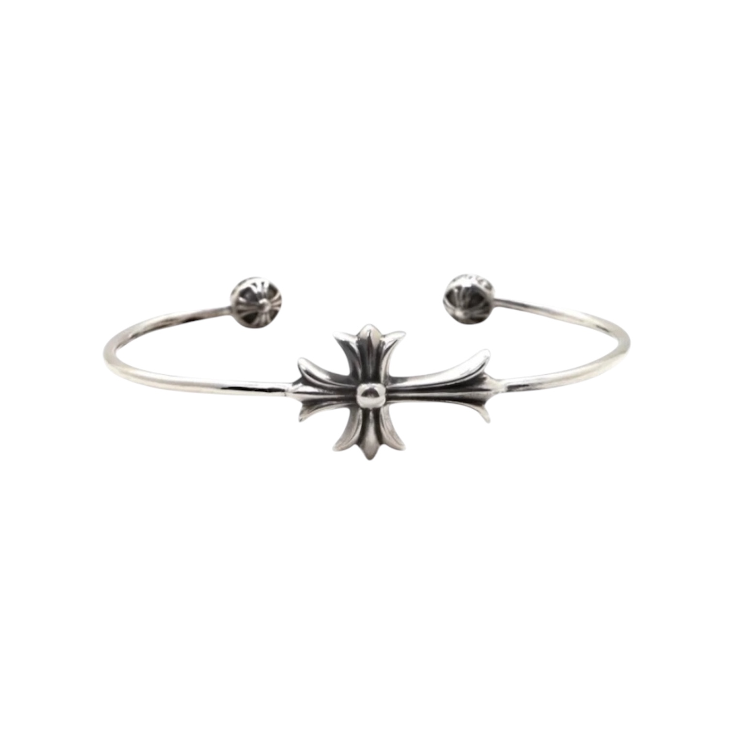 “Cross Bangle” Bracelet — Chrome Hearts