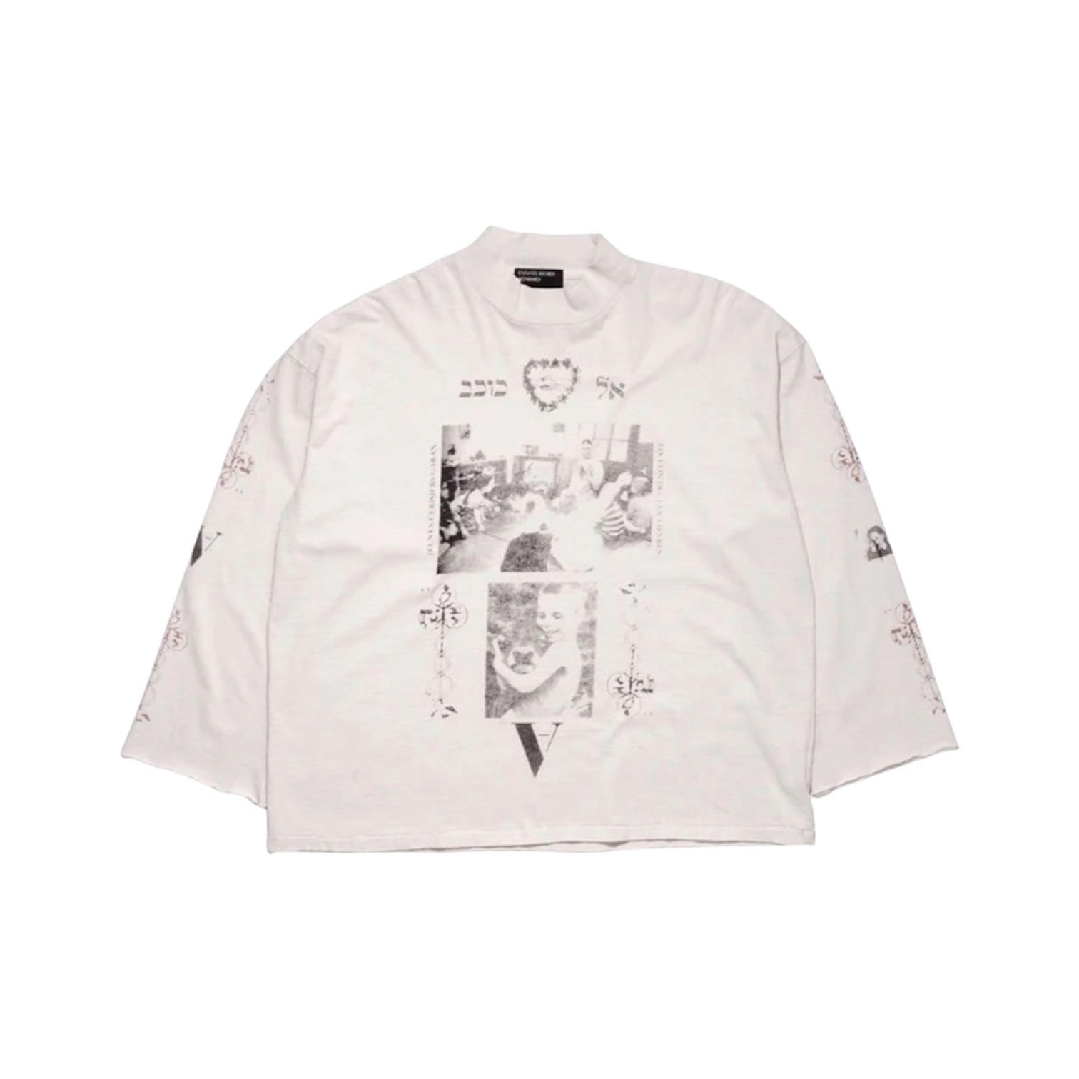 “Cherry Mock Neck” Longsleeve — Enfants Riches Déprimés