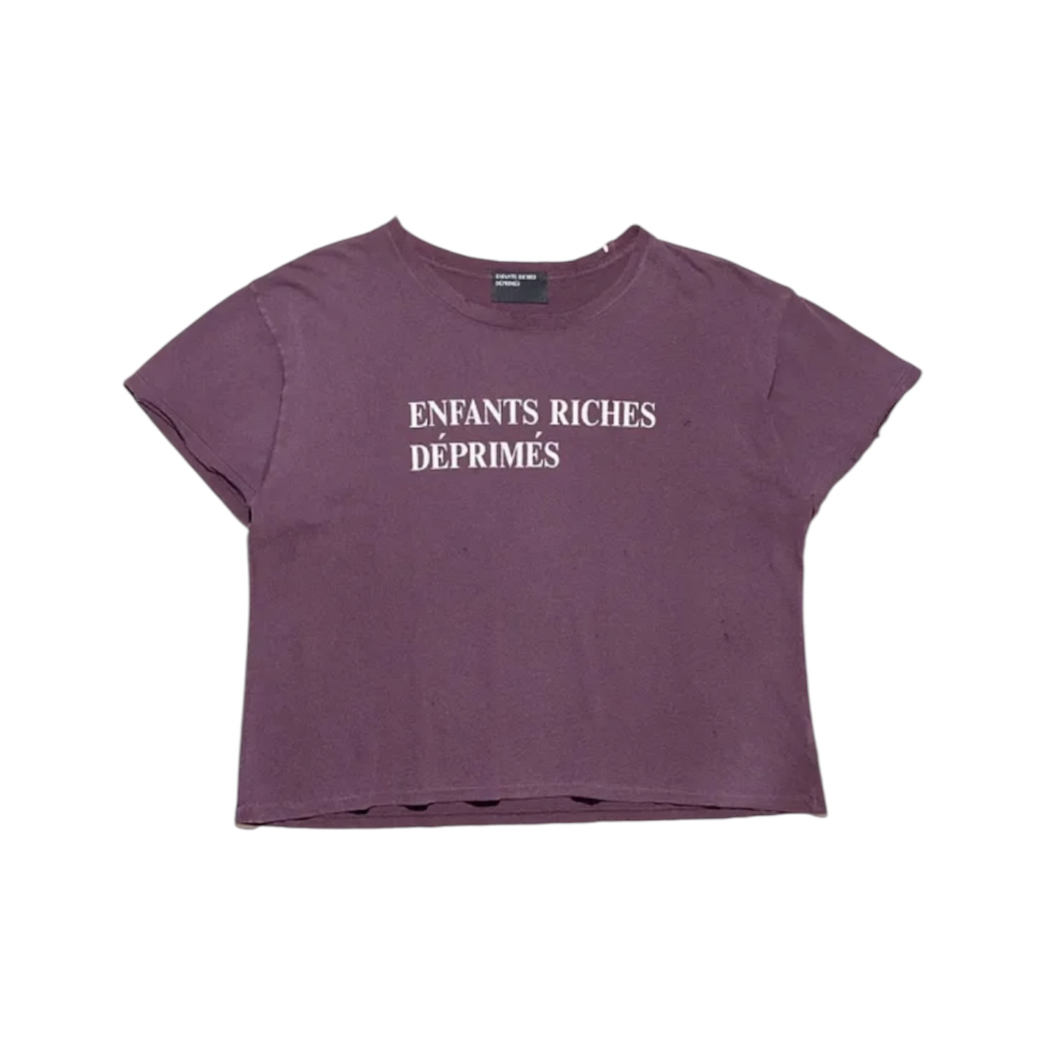 “Classic Logo” Tee (Mud Red) — Enfants Riches Déprimés