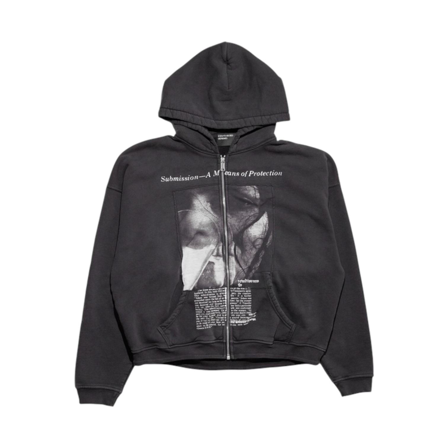 “God's Order for the Family Assemblage” Zip Hoodie — Enfants Riches Déprimés